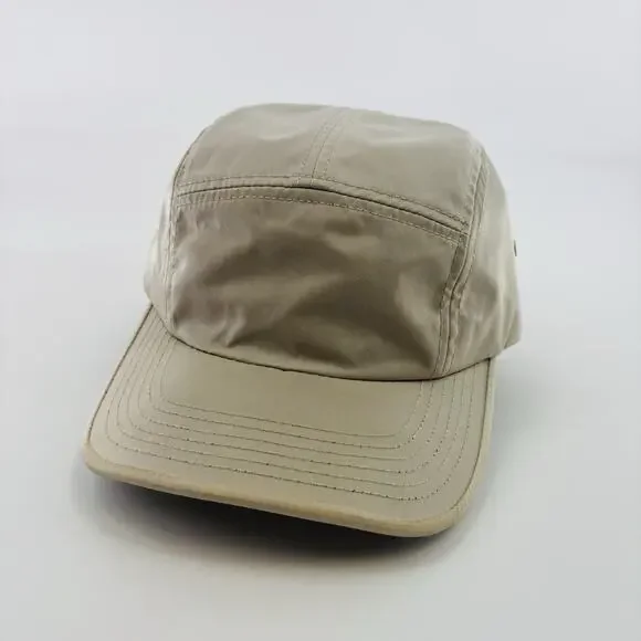 Supreme 5 Panel Hat Cap Clip Back Adjustable One Size Beige USA - Picture 3 of 7